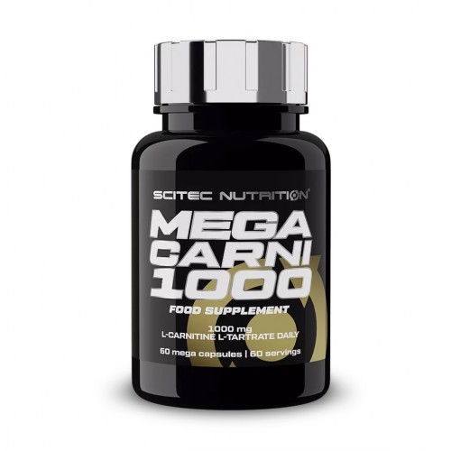 MEGA CARNI 1000 от SCITEC – 60 капсули
